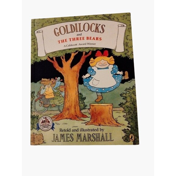 Goldilocks And The Three Bears James Marshall Caldecott Award Winner Paperback - Picture 5 of 5